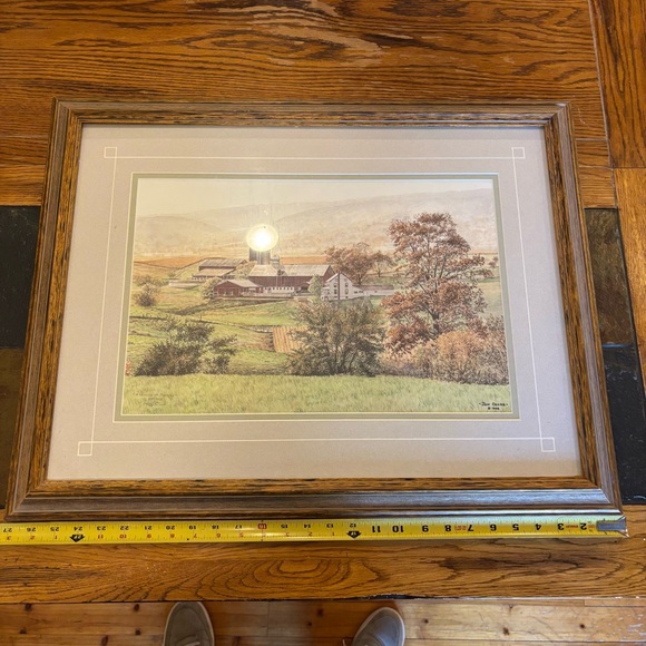 Jon Crane “A Season of Plenty” Numbered Water Color Print - Picture 2 of 5